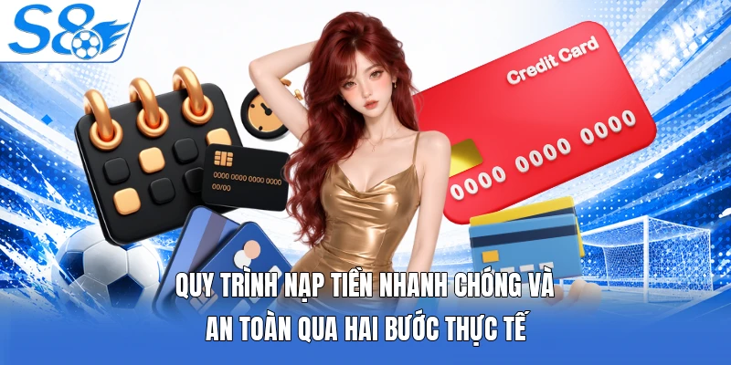 Quy trình nạp tiền nhanh chóng và an toàn qua hai bước thực tế